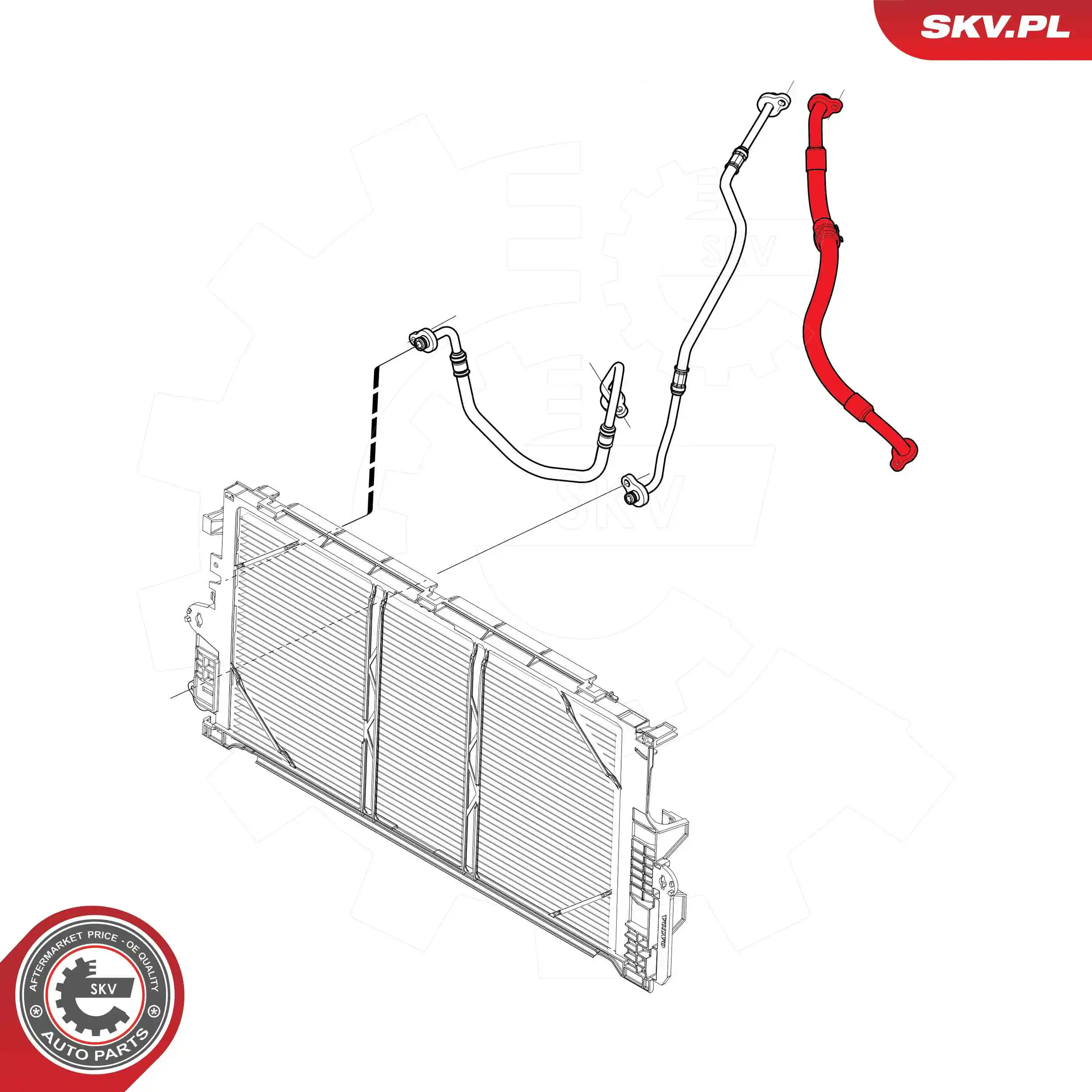High/Low-pressure Line, air conditioning